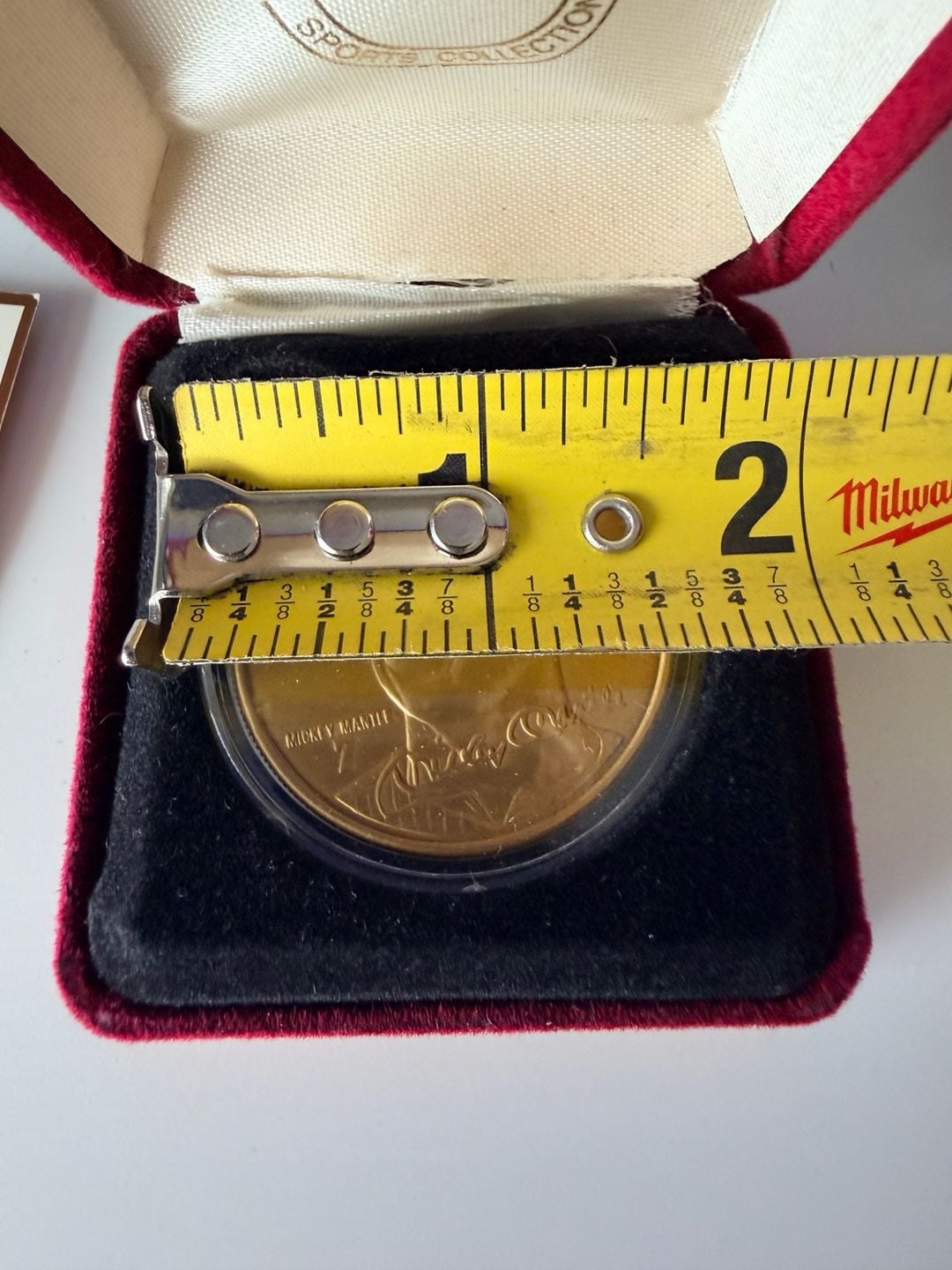 The Highland Mint Mickey Mantle Bronze Medallion Coin Limited Edition 1 of 7