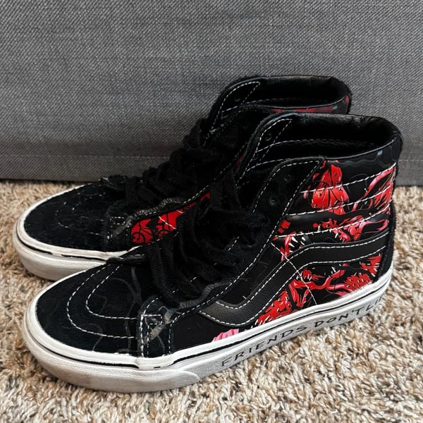 Vans x Stranger Things Sk8-Hi Reissue 'Upside Down' Demogorgon Size M 3.5 / W 5