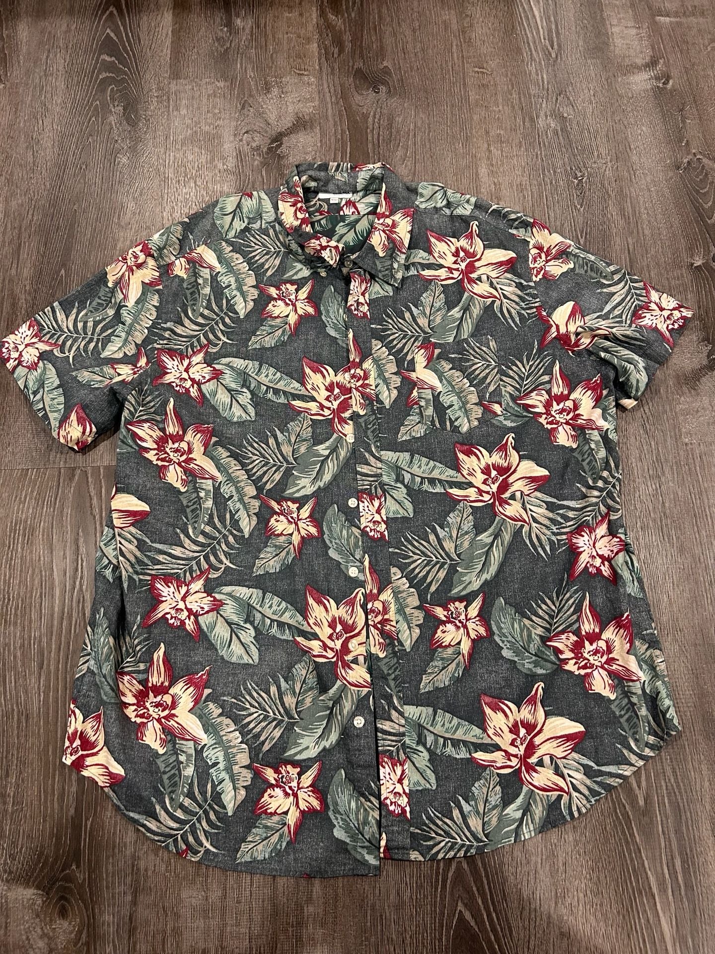 Sonoma Goods For Life Hawaiian Shirt Size XXL Tropical Floral 2