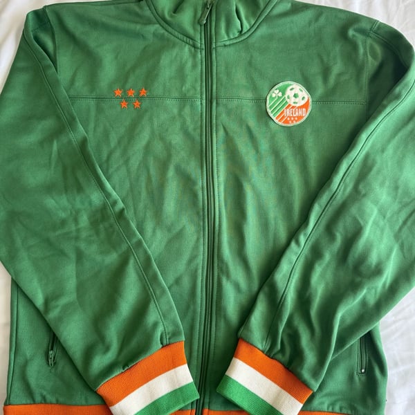 Five Star Vintage Ireland Track Jacket Green Size L