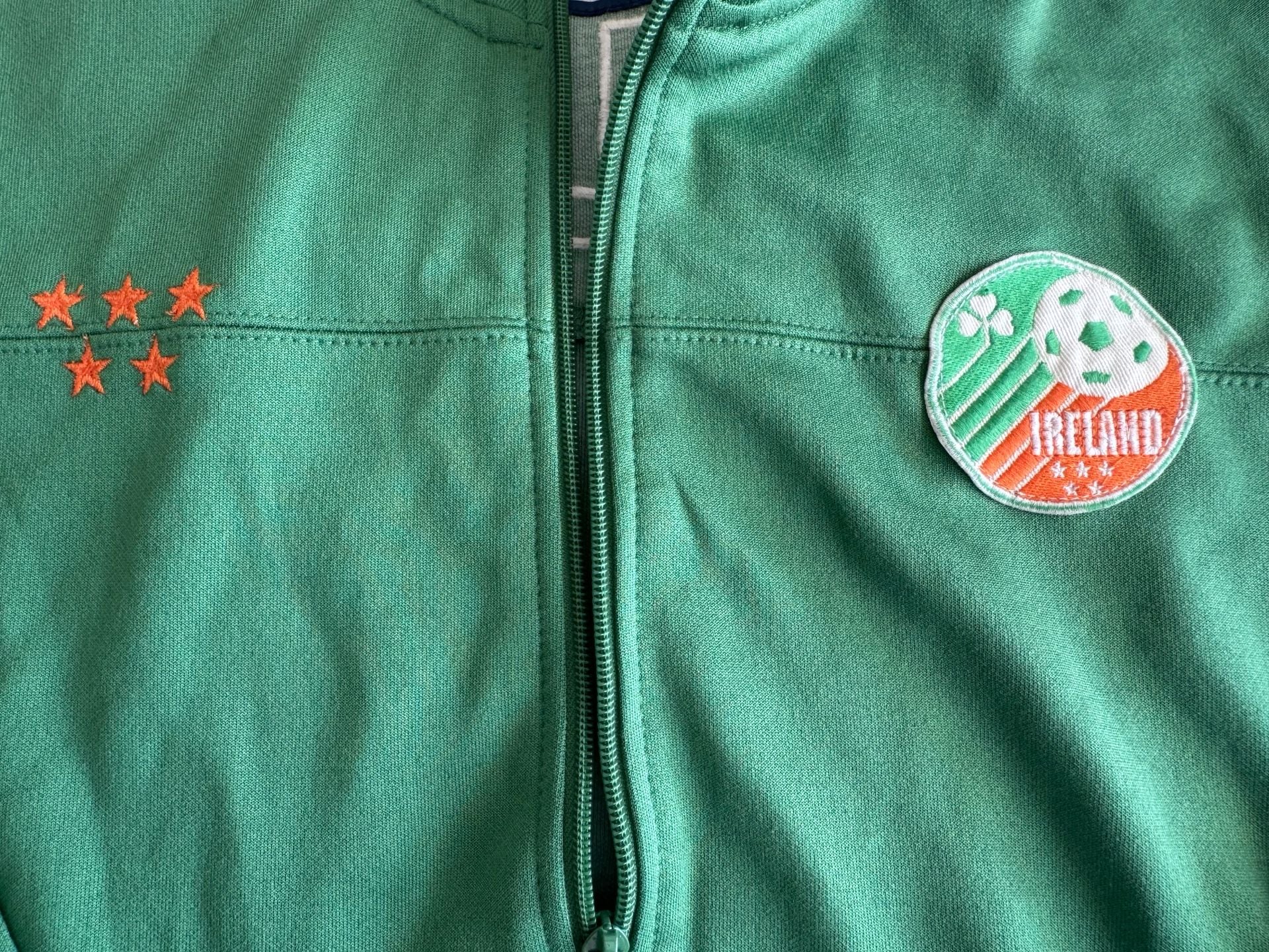 Five Star Vintage Ireland Track Jacket Green Size L 4