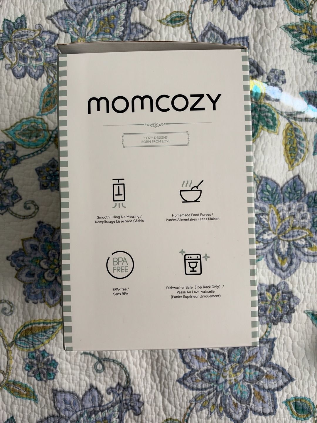 Momcozy Squeeze Station and Reusable Food Pouches Set 3