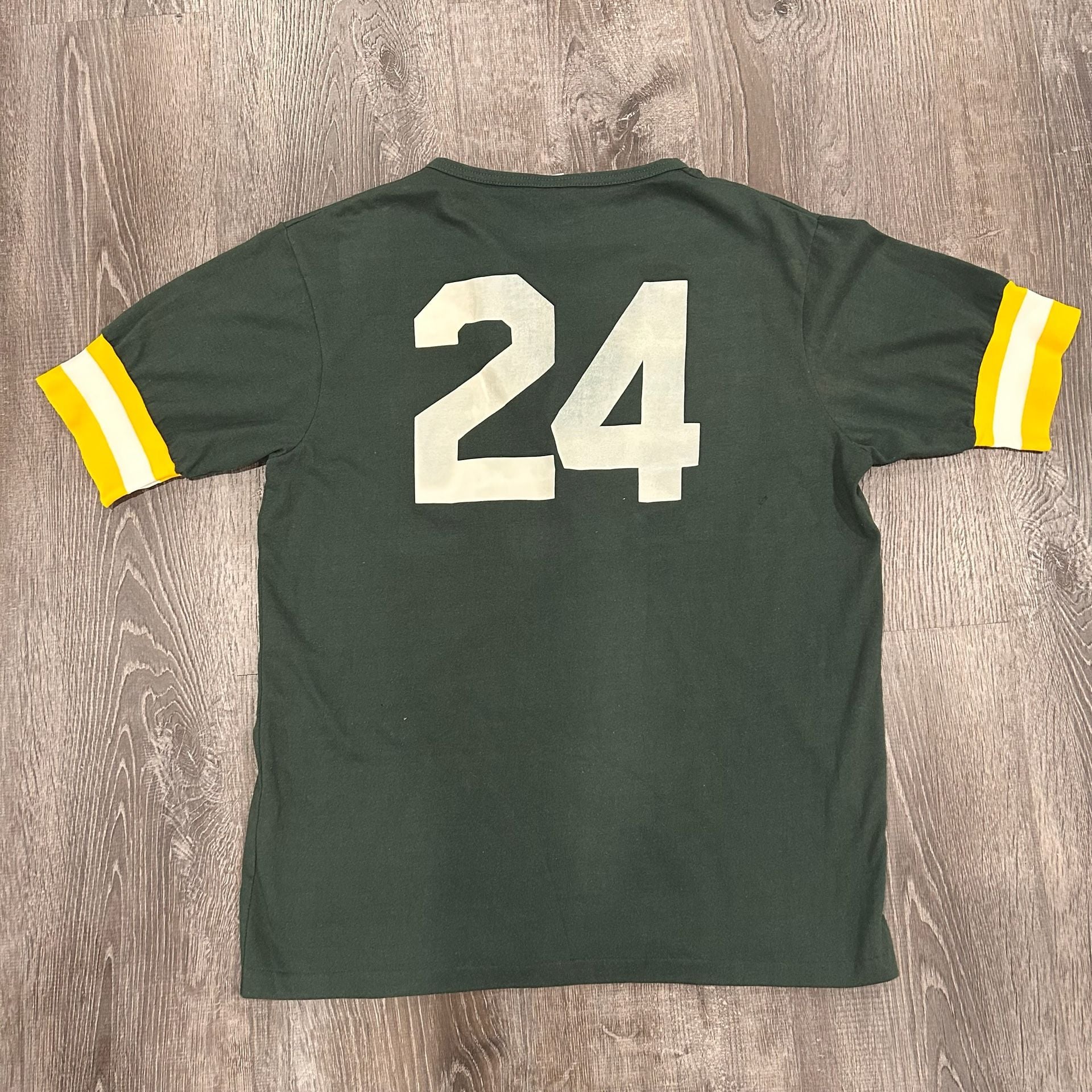 Vintage Universal Athletics Oakland A's Henley Size XL 3