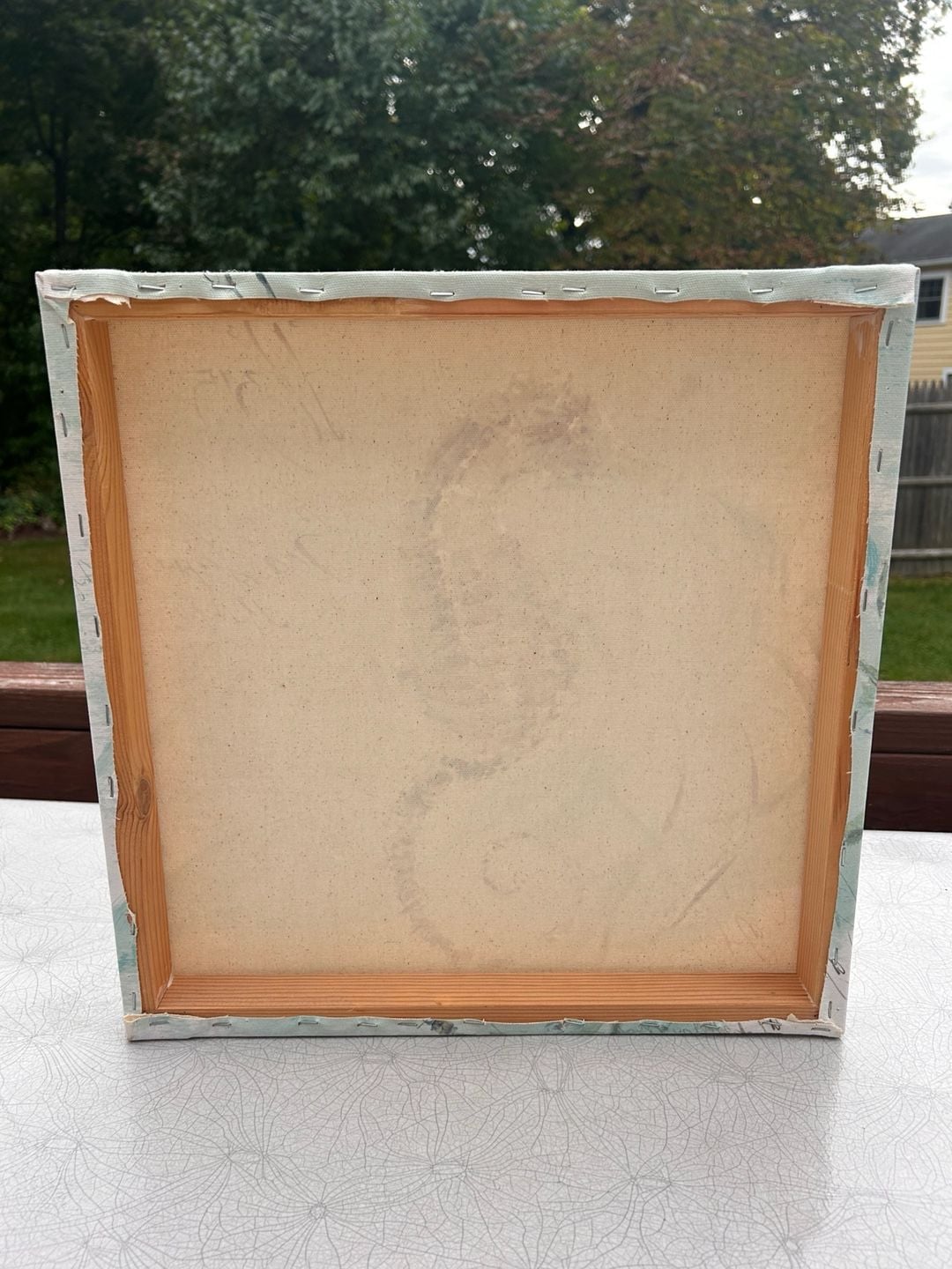 Antique Sea Horse Canvas Print 5