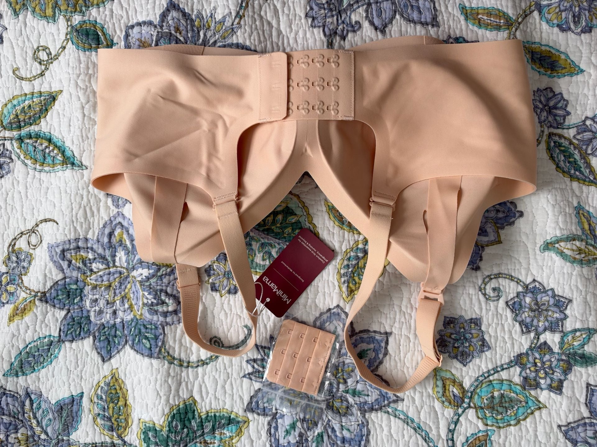 MiniMama Nursing Bra Set of 4 Beige XL 3
