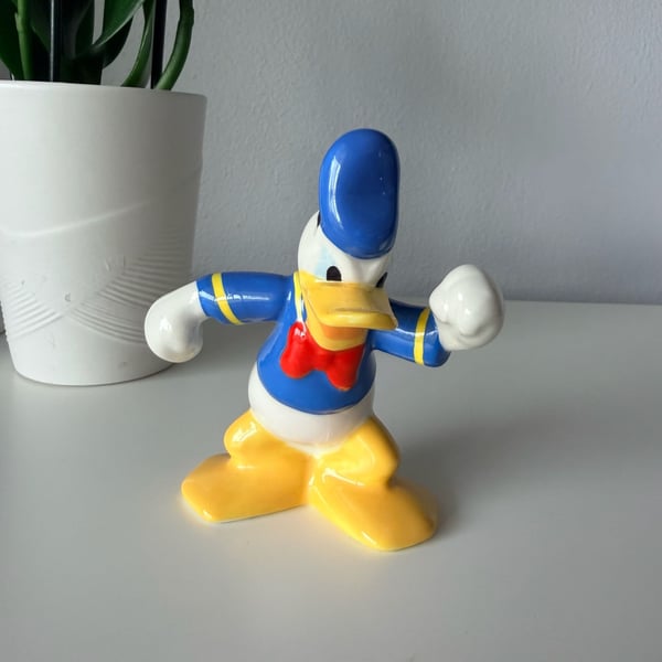 Disney Donald Duck Porcelain Figurine Decorative Item Only