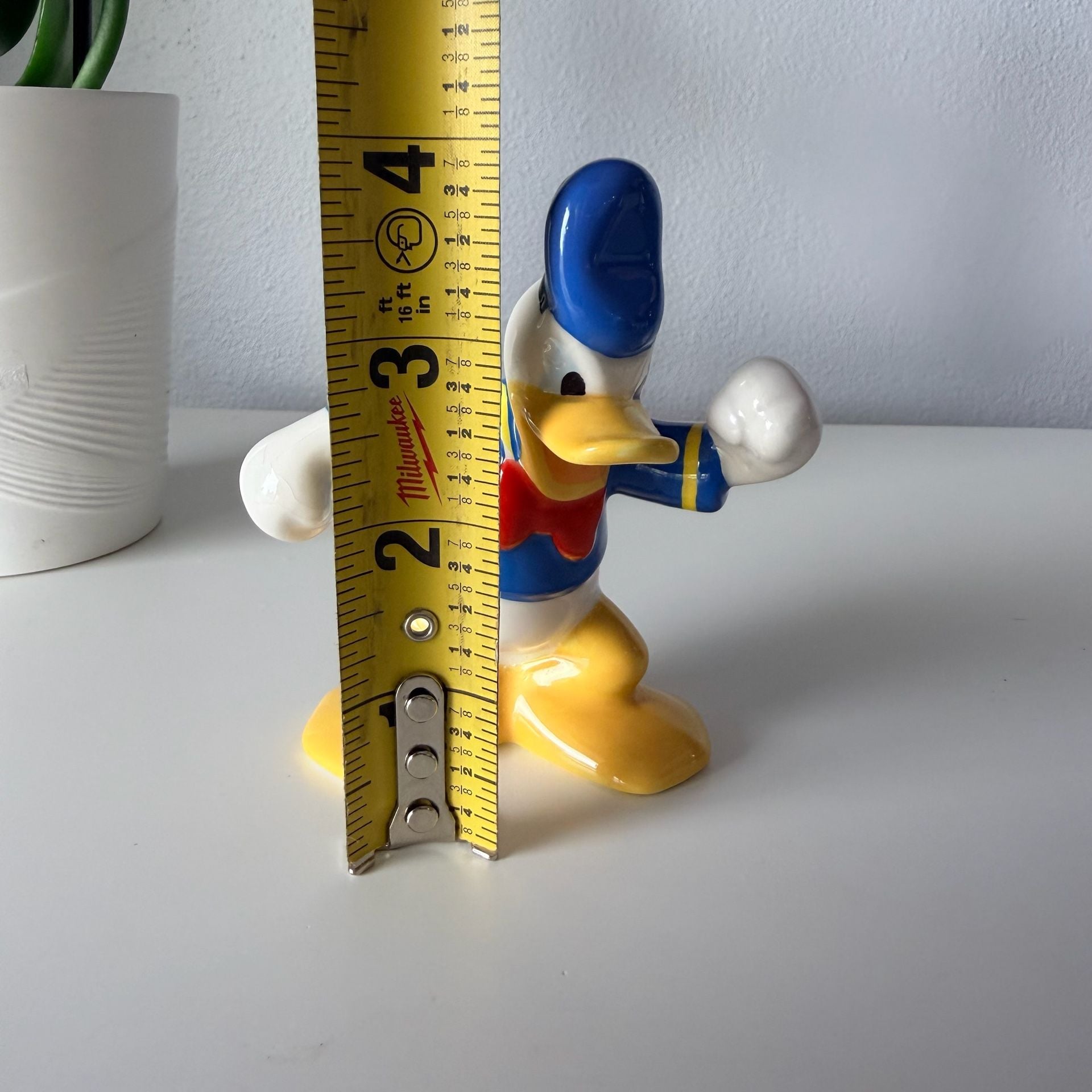 Disney Donald Duck Porcelain Figurine Decorative Item Only 7