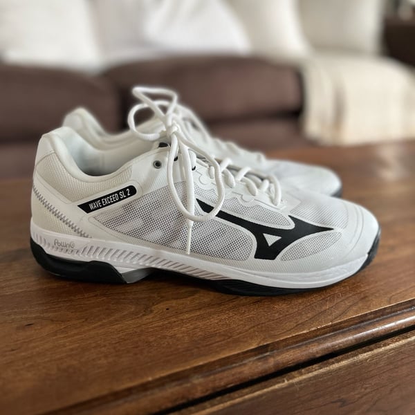 Mizuno Wave Exceed SL 2 Tennis Shoes White Black