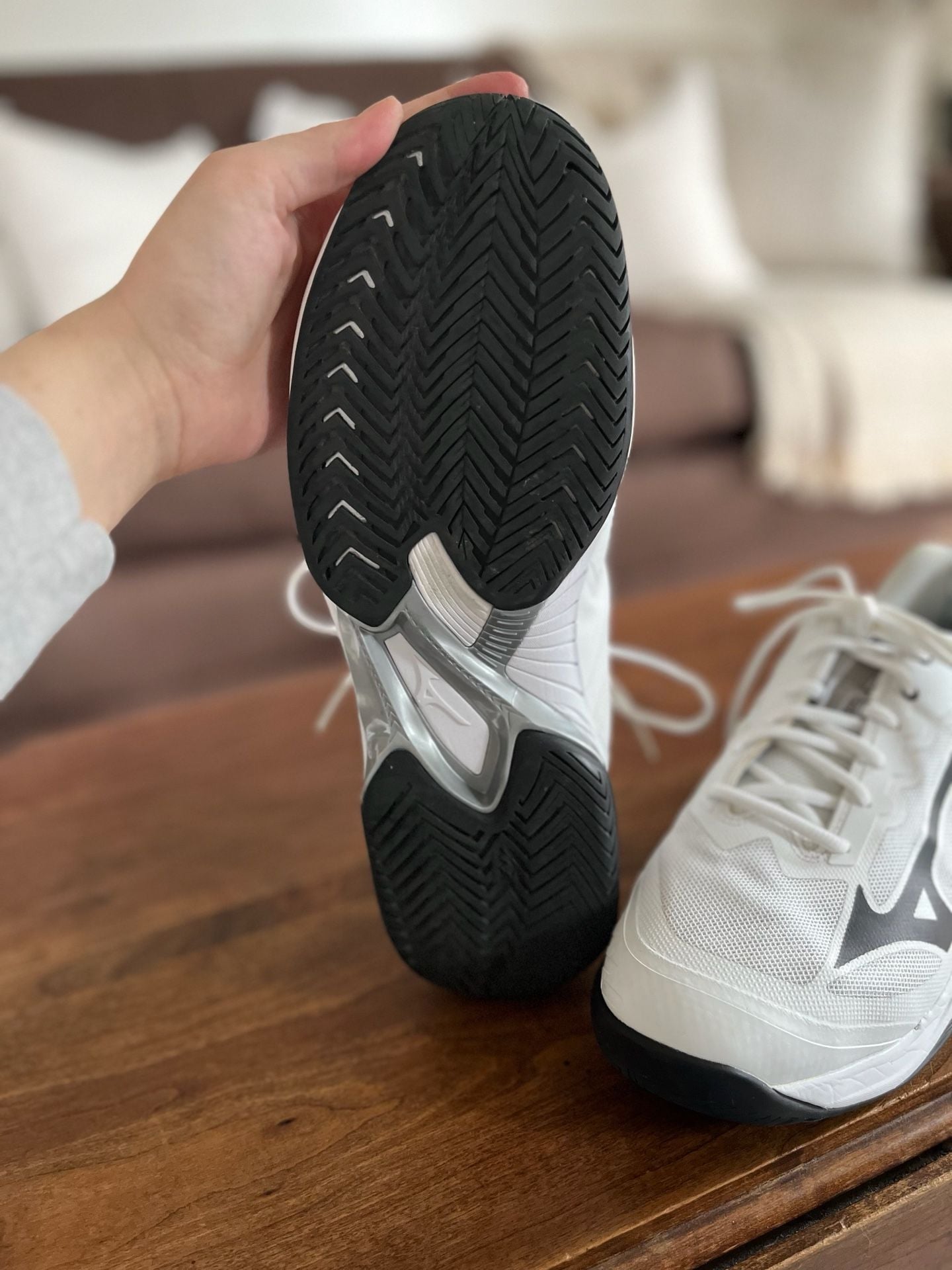 Mizuno Wave Exceed SL 2 Tennis Shoes White Black 5