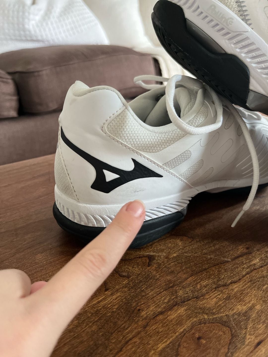 Mizuno Wave Exceed SL 2 Tennis Shoes White Black 9