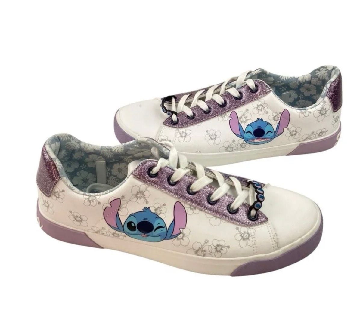 Disney Lilo & Stitch Sneakers Size 9 White 1