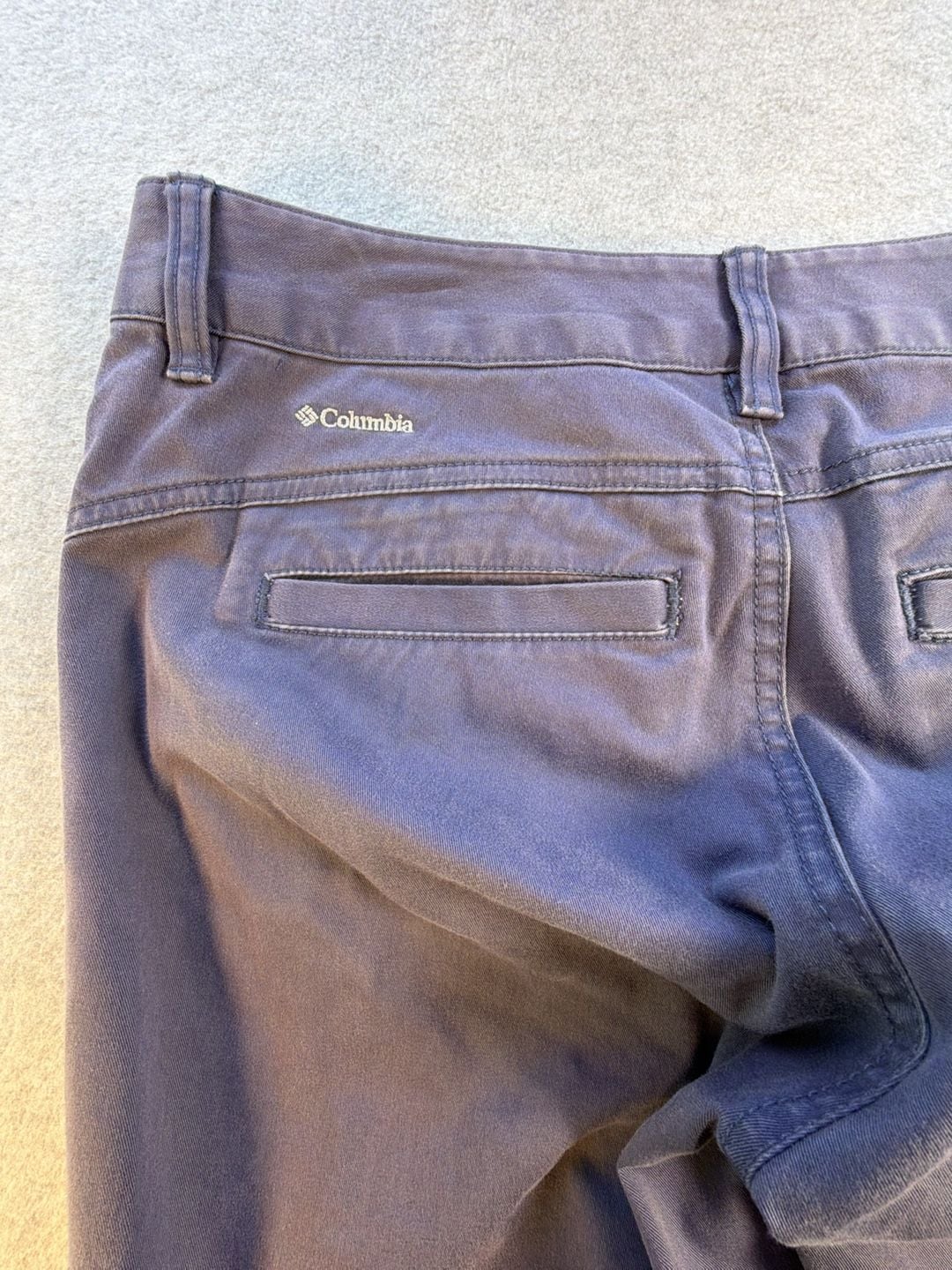 Columbia Sportswear Company Ryder Pants Size 8 Regular Lavender Gray Chinos 9