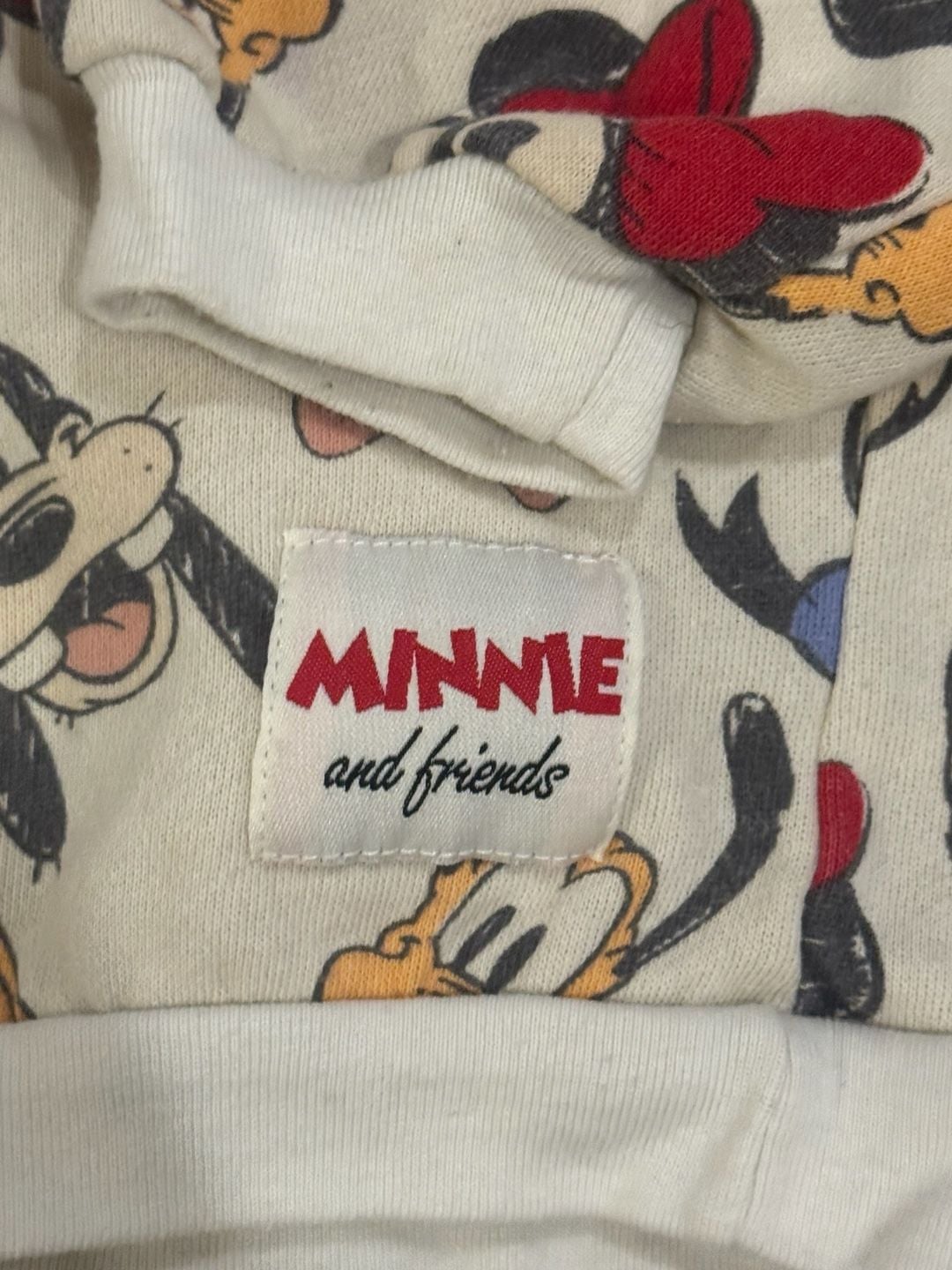 Disney Mickey Mouse & Friends Sweatshirt Size 4 All Over Print 2