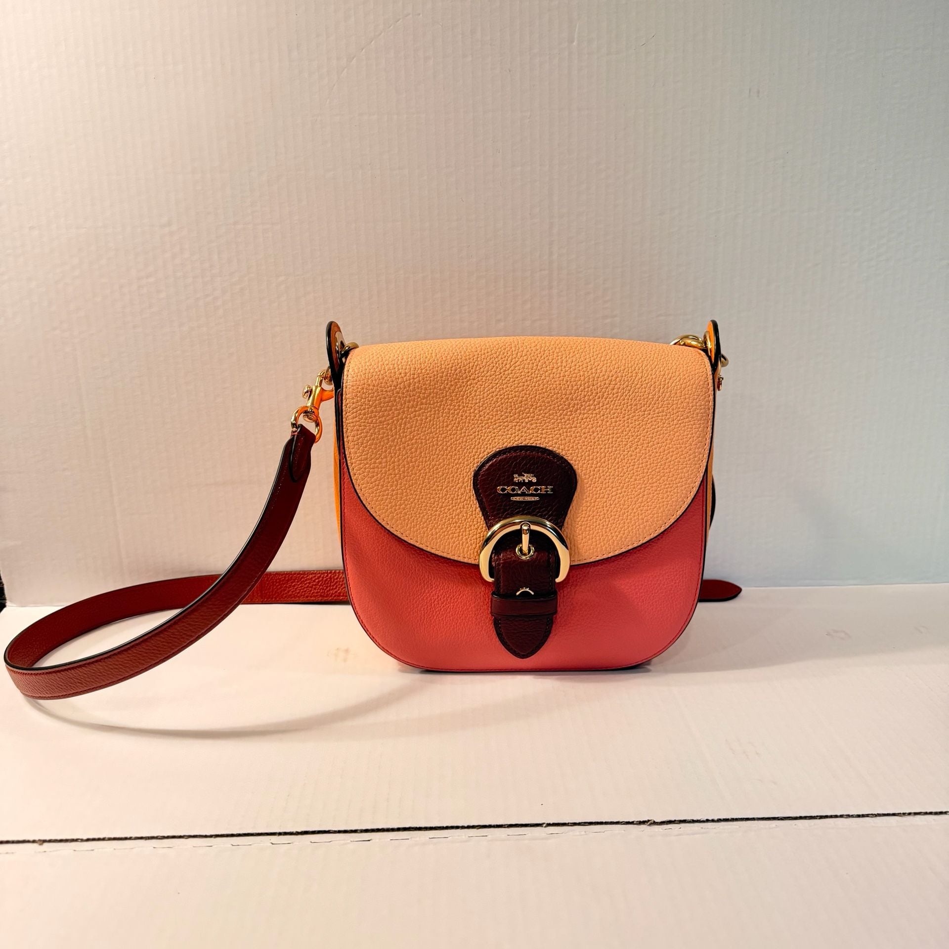 Coach Kleo Shoulder Bag 23 In Colorblock Leather 2