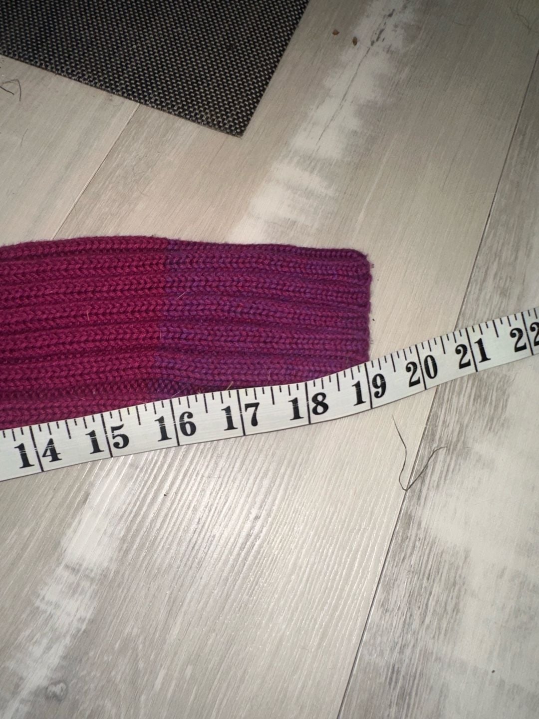St. John's Bay Turtleneck Sweater Size Large Pink Purple Striped Cotton Algodon 4