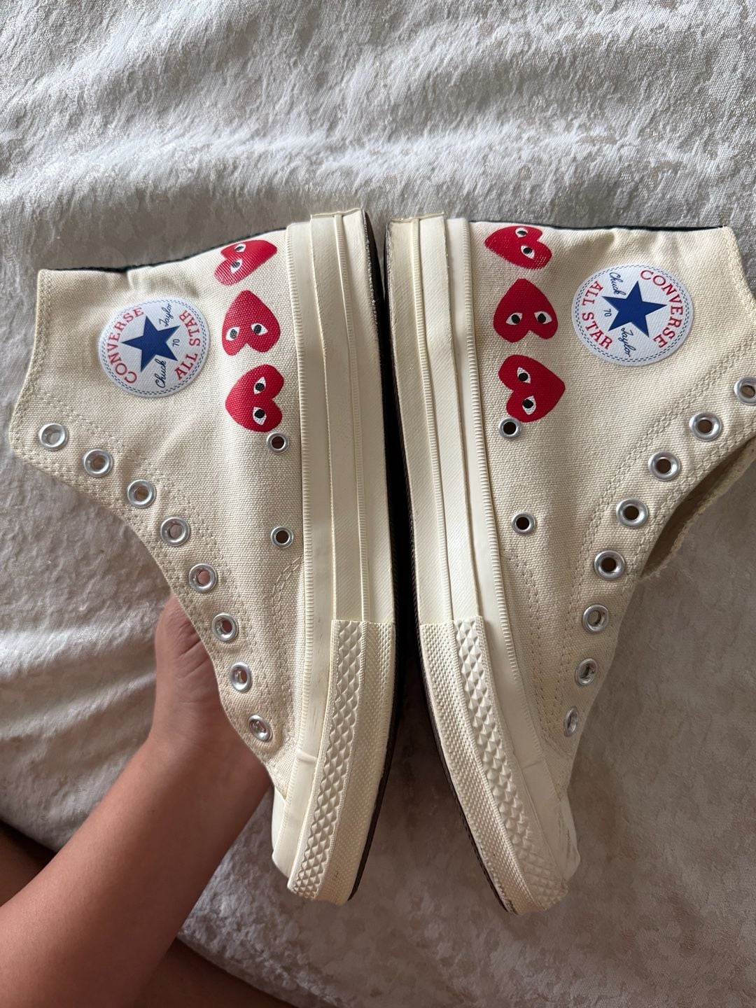 Converse Comme Des Garcons Play Chuck Taylor 70 Hi Size Men's 8 2