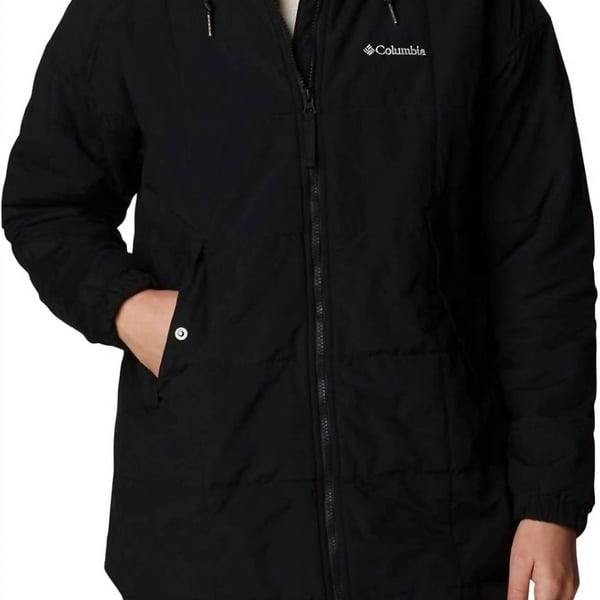 Columbia Women's Chatfield Hill Novelty Jacket, Black/Red Lily Check Print, Small - .com,