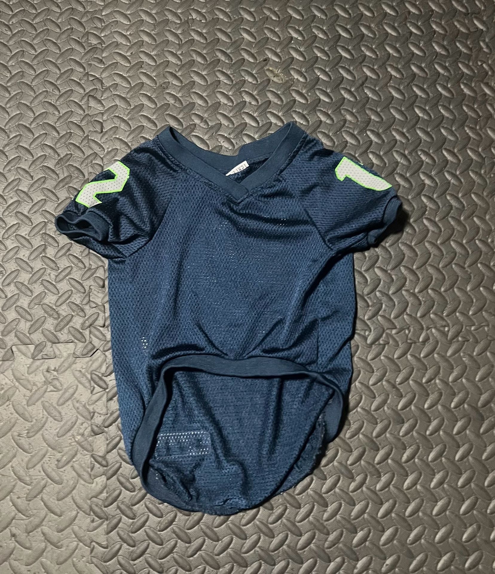 Pets First Seattle Seahawks #12 NFL Dog Jersey 4