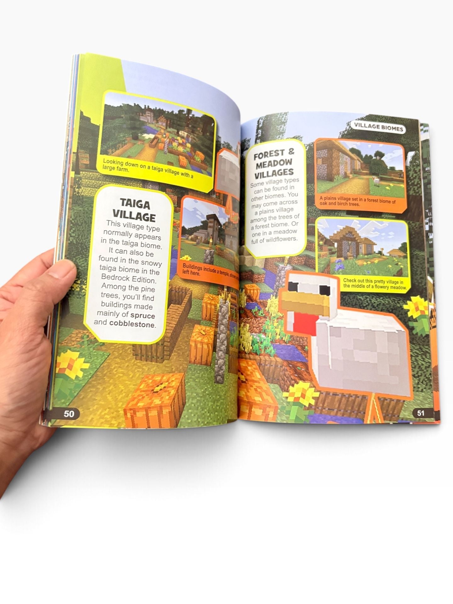 100% Unofficial Secret Builder's Guide Minecraft Villages Book 3