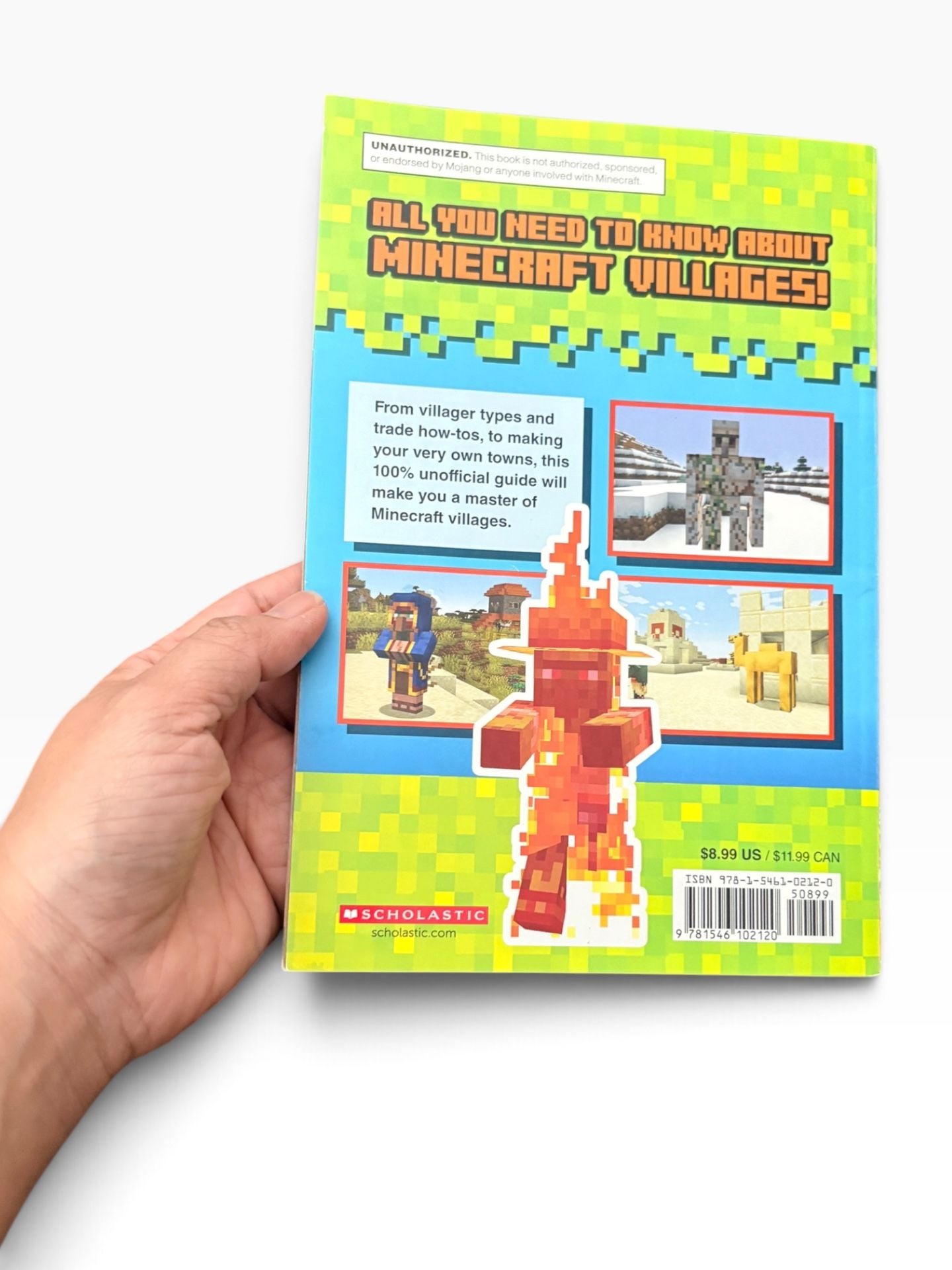 100% Unofficial Secret Builder's Guide Minecraft Villages Book 4