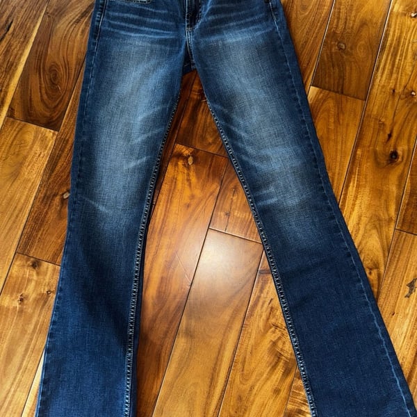 Silver Jeans Co. Suki Slim Boot Jeans Size 26x33 Dark Wash Denim