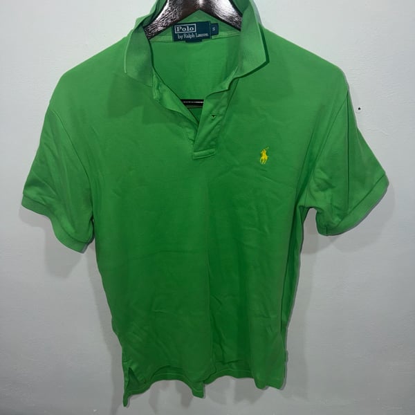 Polo Ralph Lauren Green Polo Shirt Size S