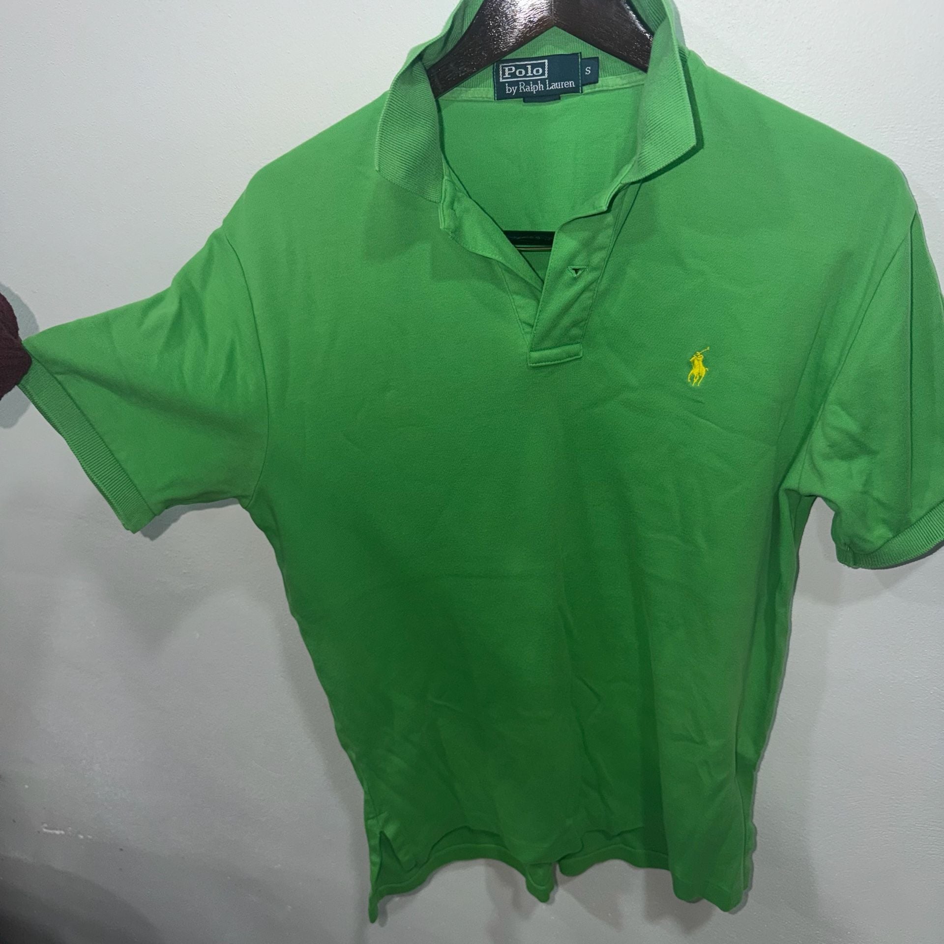 Polo Ralph Lauren Green Polo Shirt Size S 3