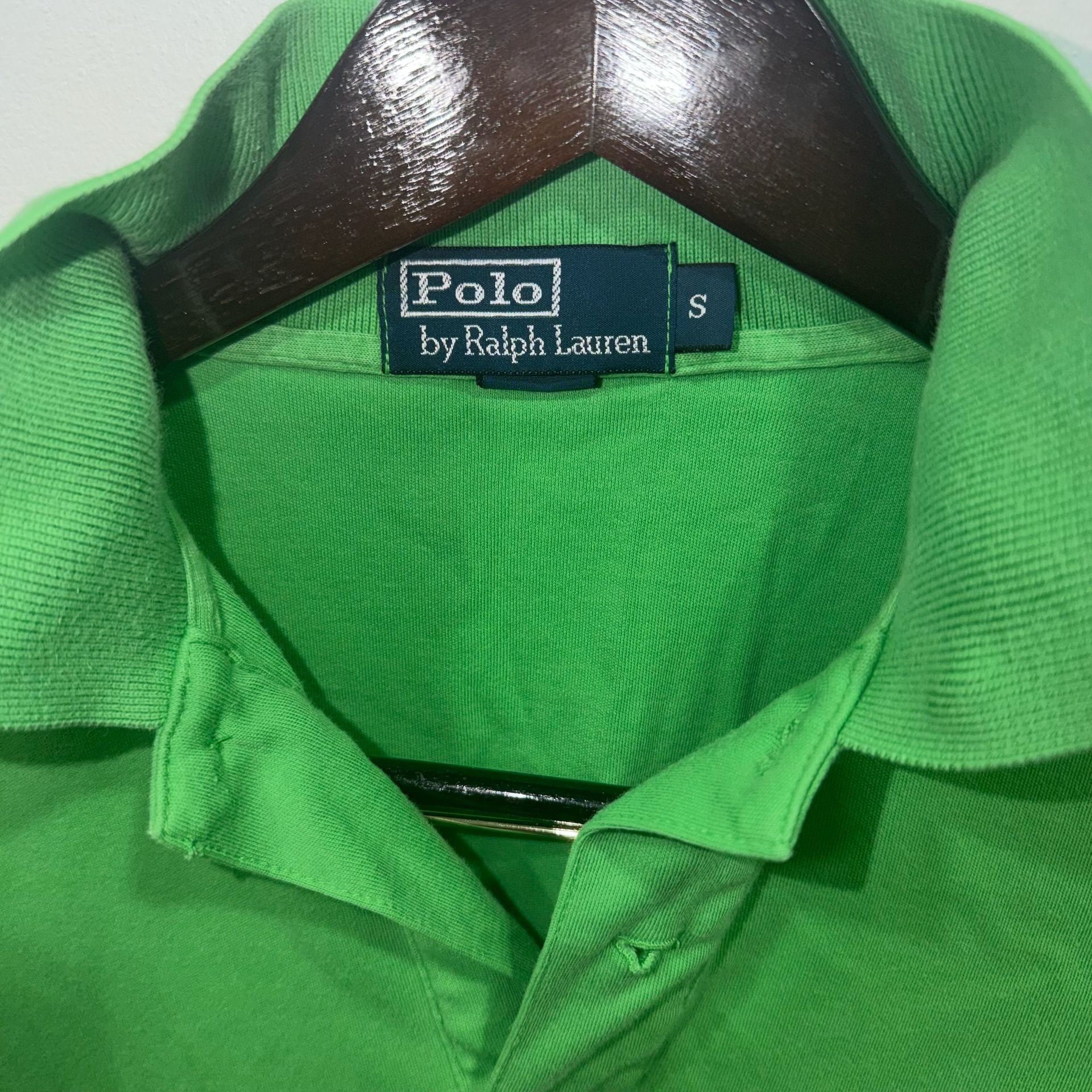 Polo Ralph Lauren Green Polo Shirt Size S 5
