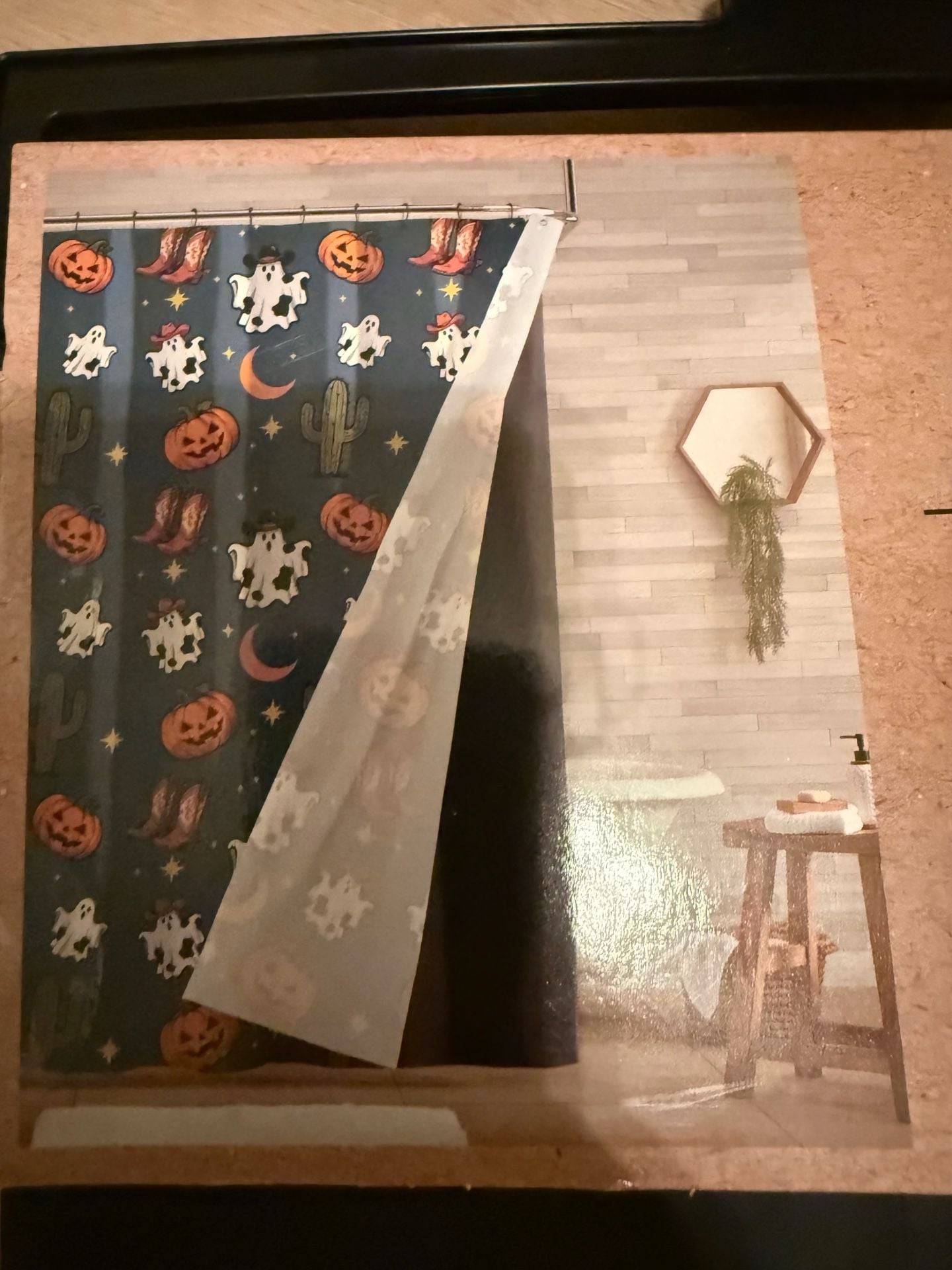 Wrangler Shower Curtain Set Size 72x72 2
