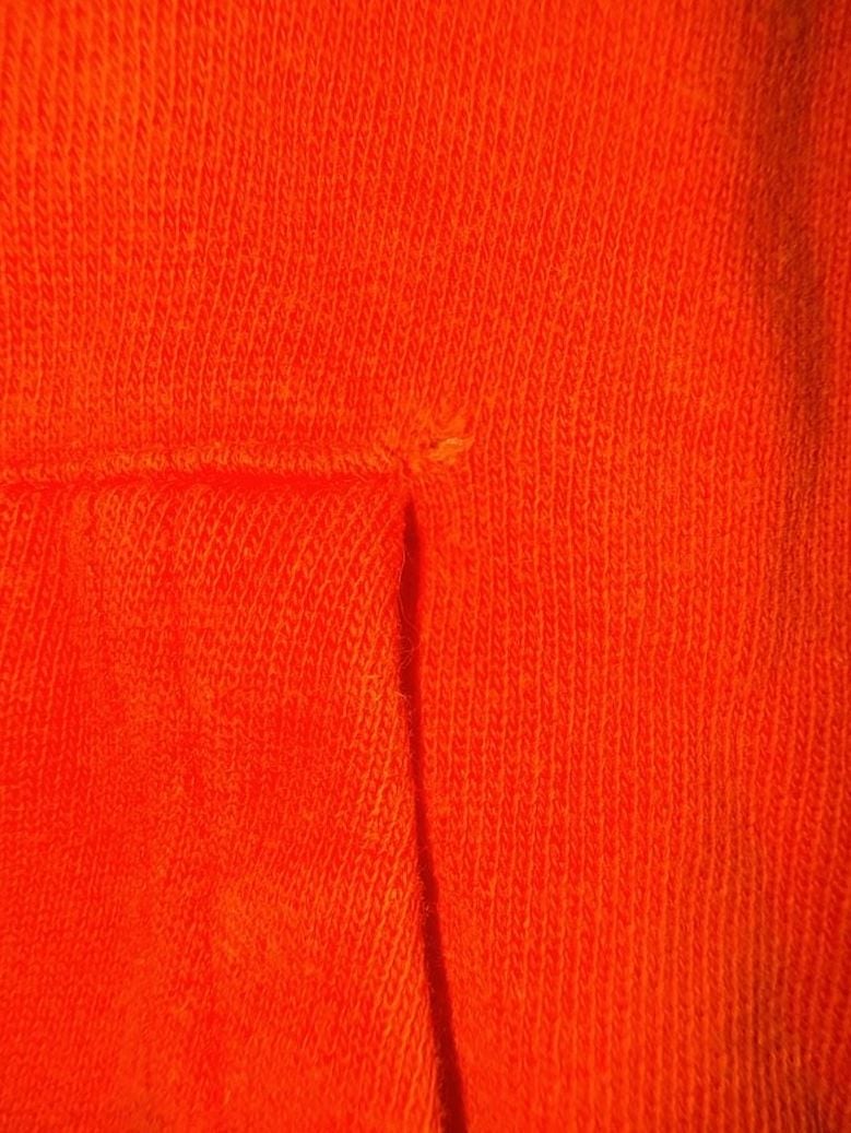 Illinois Fighting Illini Hoodie Size Medium Orange 4