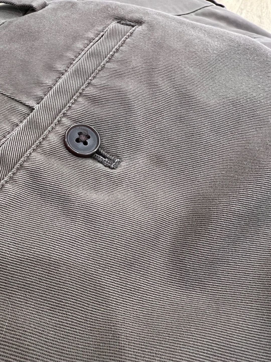 Charles Tyrwhitt Chino Pants Size 34W 32L Brown Cotton Blend Trousers Fair 12