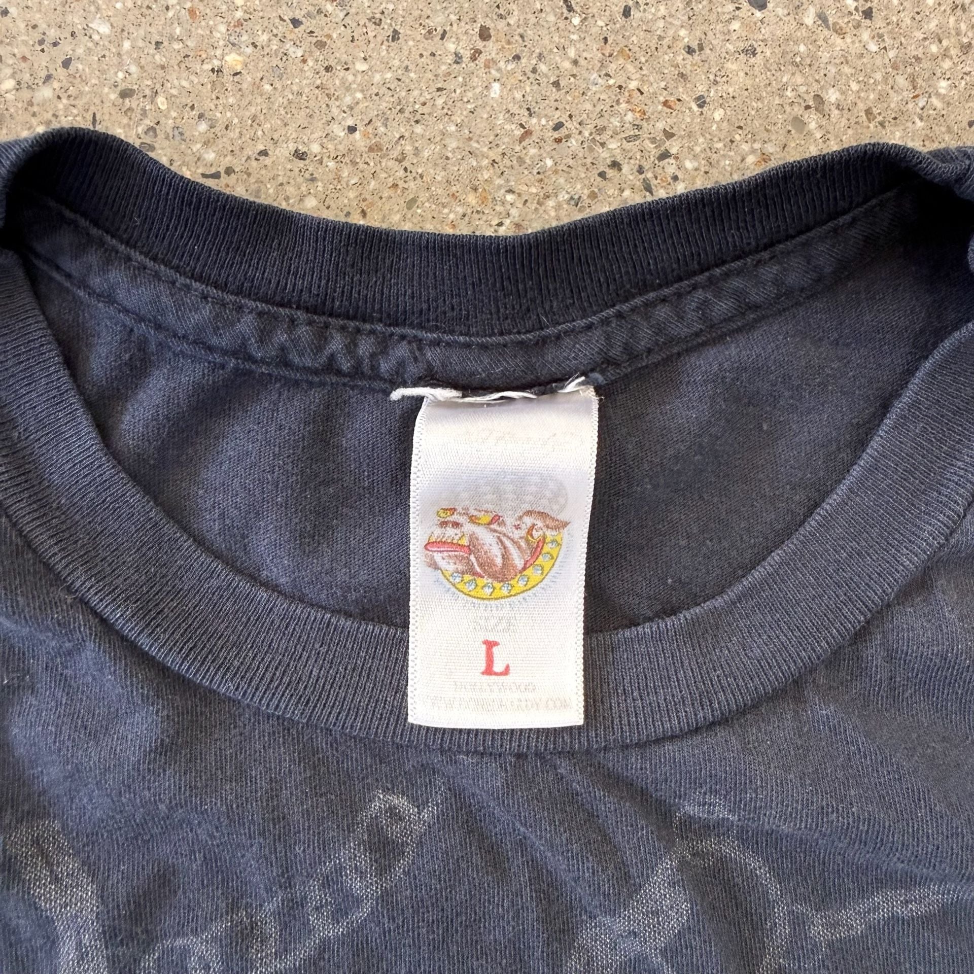 Ed Hardy Christian Audigier 944 Magazine promo shirt True Love Black Size Large 4