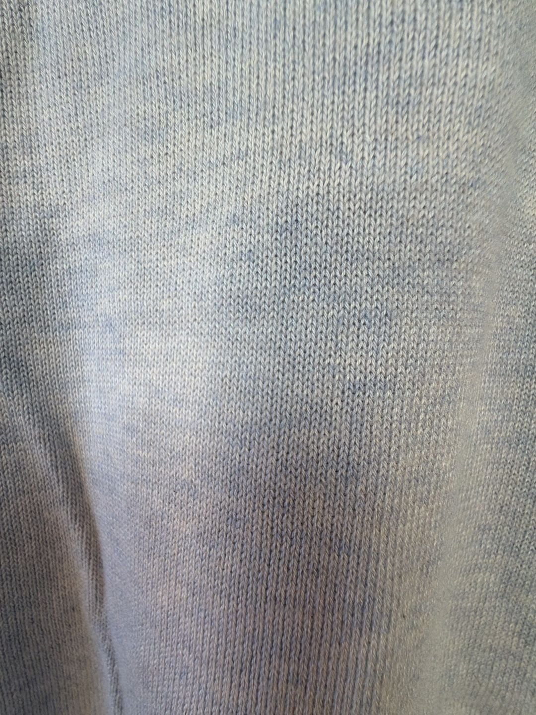 Lilla P Gray Half Zip Pullover Sweater Size L 5