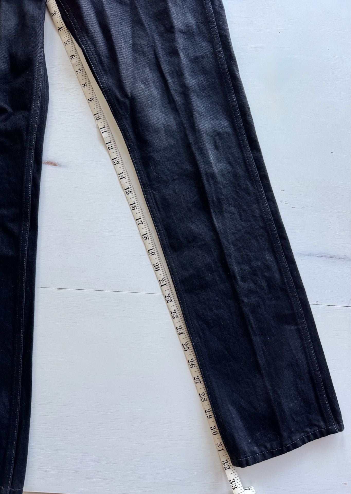 Frame Denim Black Le Italien straight Fit Jeans 9