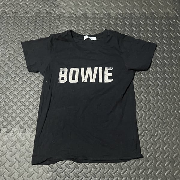 Daydreamer David Bowie 1975 Europe Tour T-Shirt Size XS Black