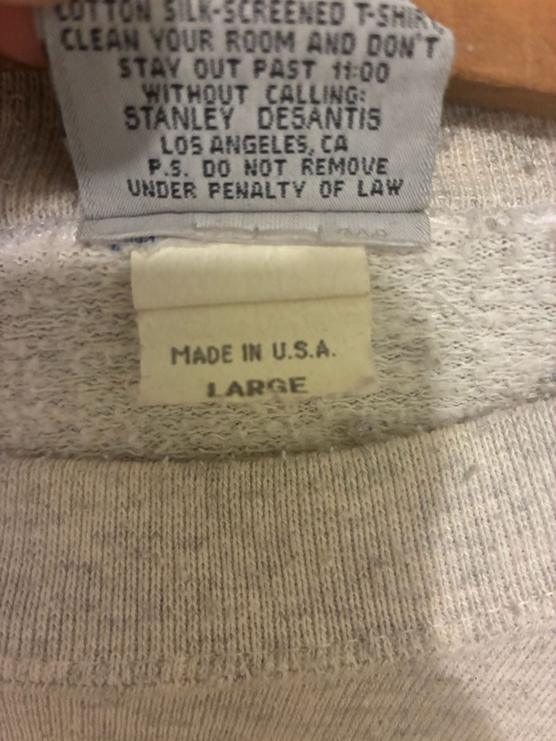 Stanley DeSantis Home Improvement I Live For Hardware Size L Sweatshirt 5