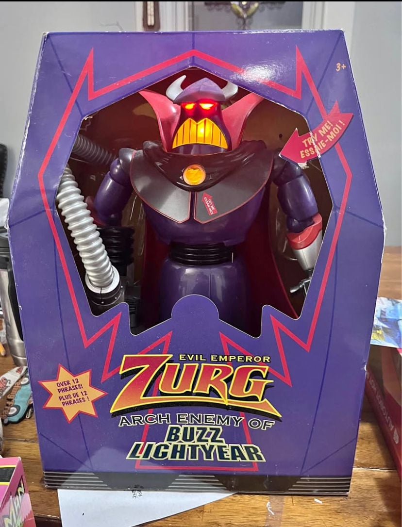Disney Evil Emperor Zurg Action Figure Toy Story 1