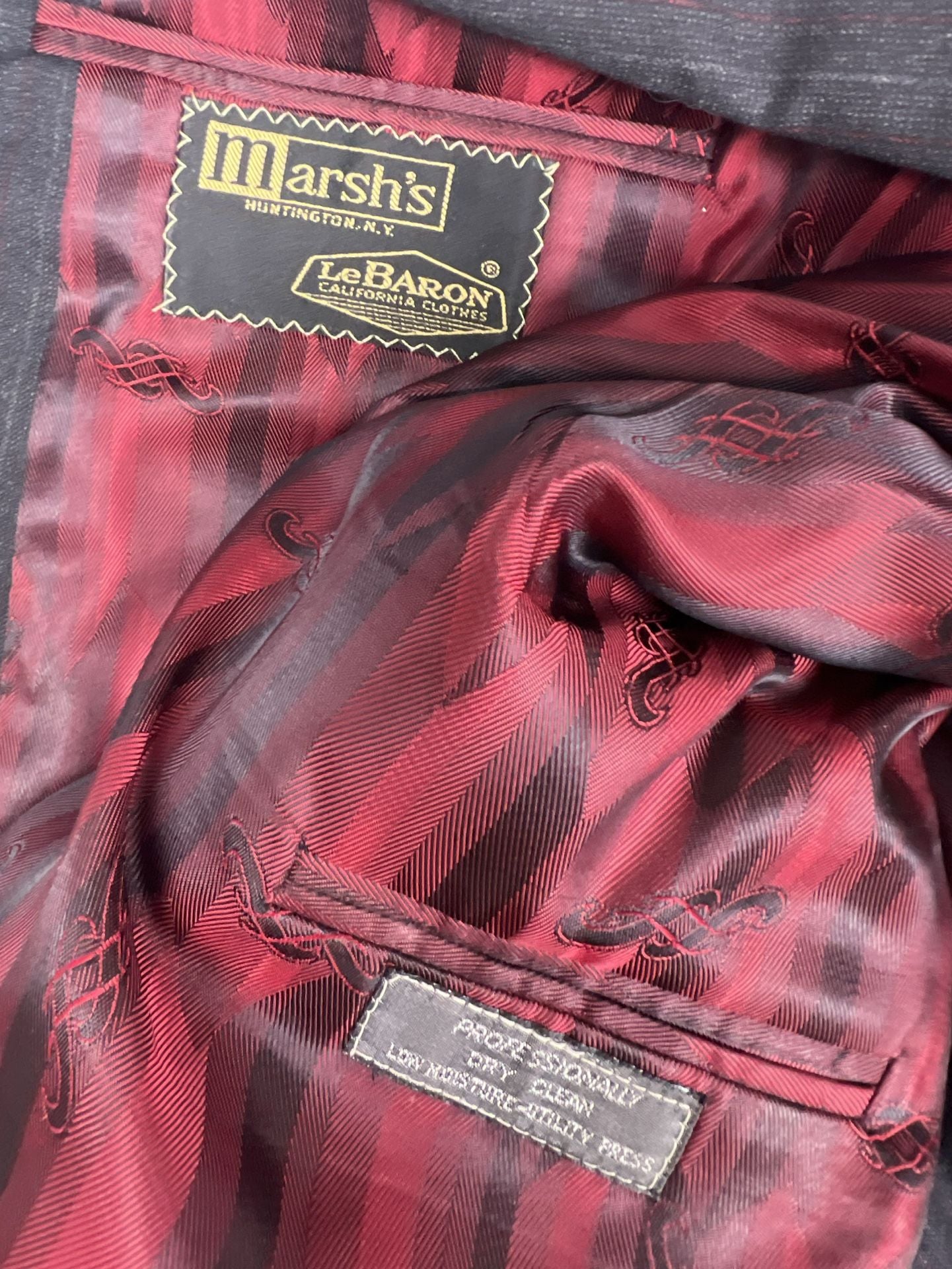 Le Baron California Clothes Pinstripe Suit 7