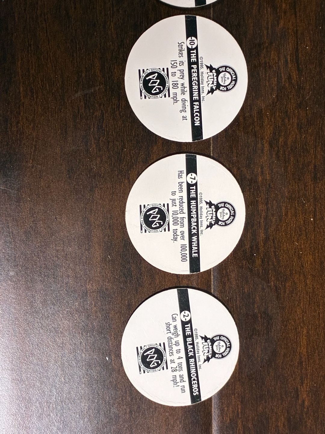 Coca-Cola Collect-A-Card Coke Cap Pogs Set of 13 Vintage 1990s Collectible Drink 7