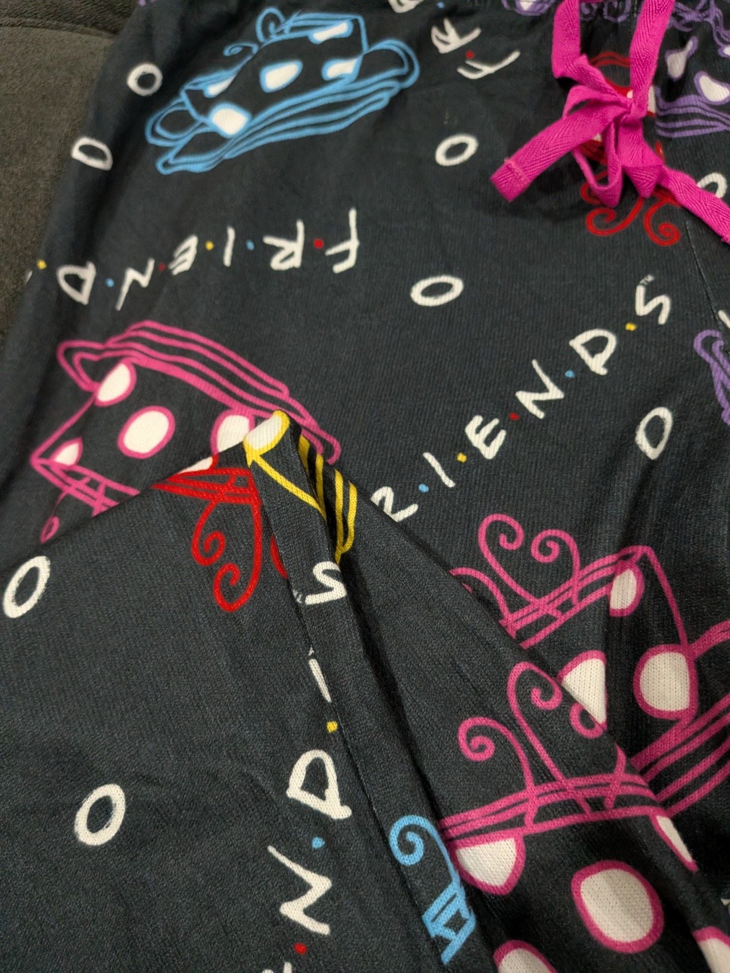 Friends The Television Series Pajama Pants Size Medium 6