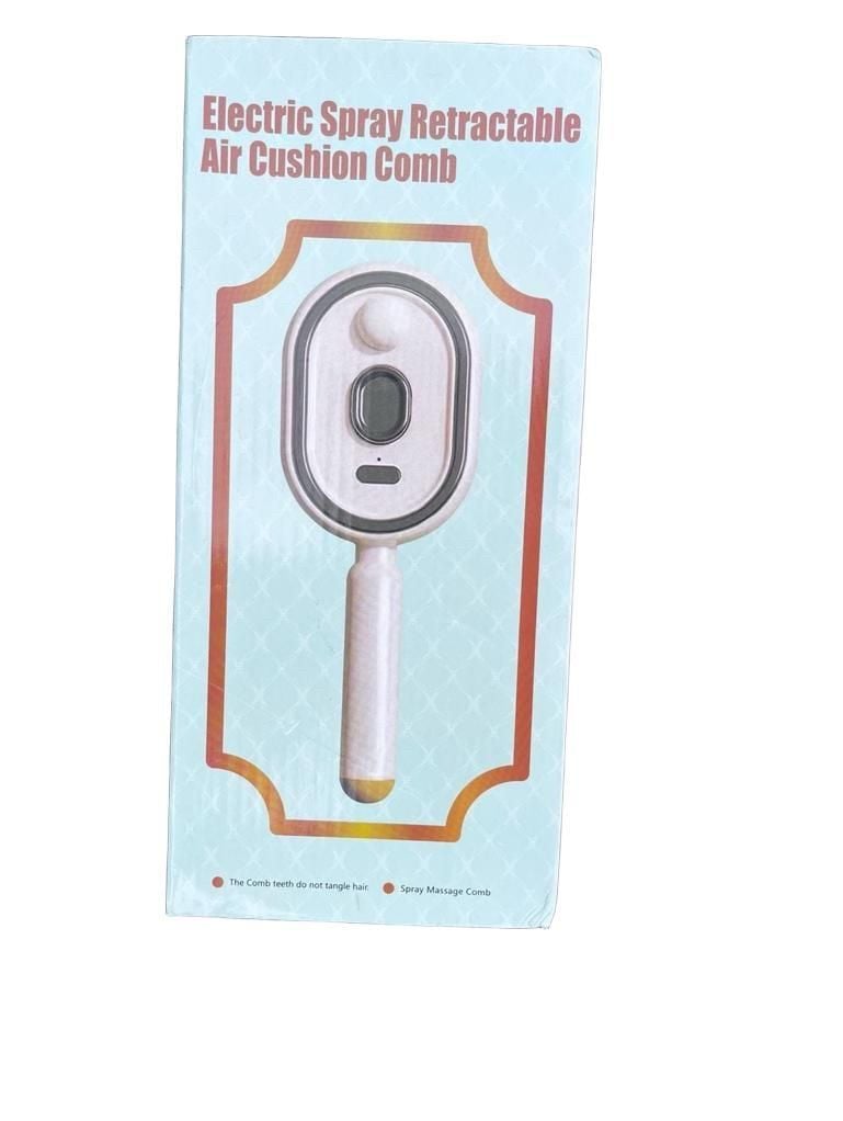 Electric Spray Retractable Air Cushion Comb JY-603 Pink 1