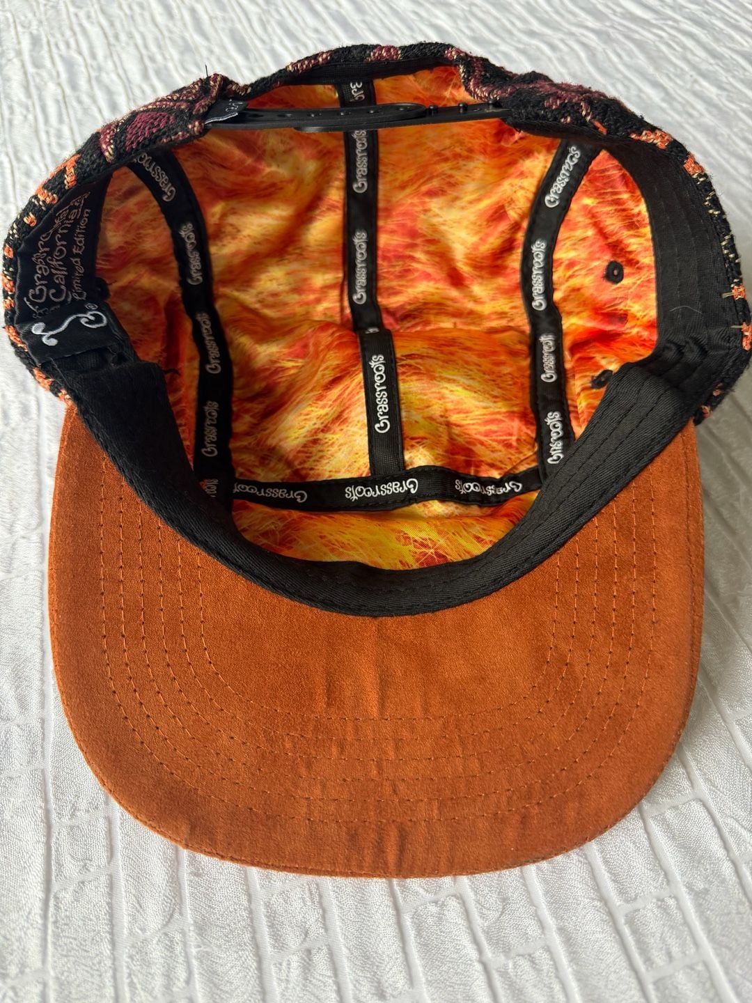 Grassroots California Aztec Bear Pattern Snapback Hat 5
