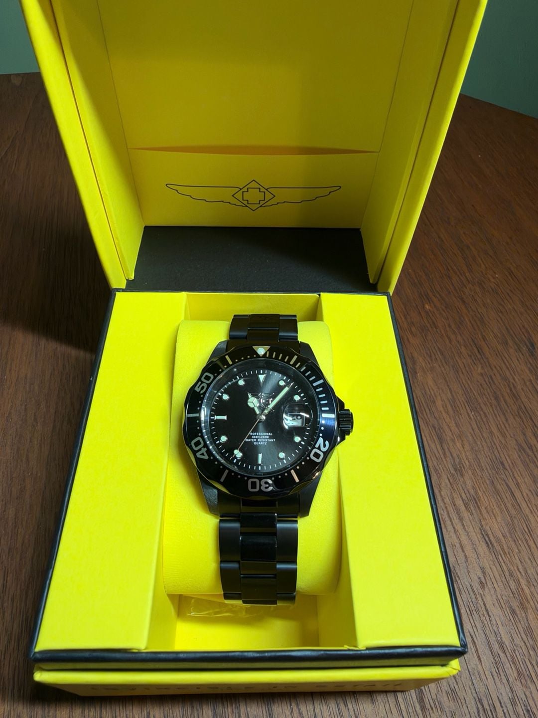 Invicta Pro Diver Quartz Black Dial Watch 2