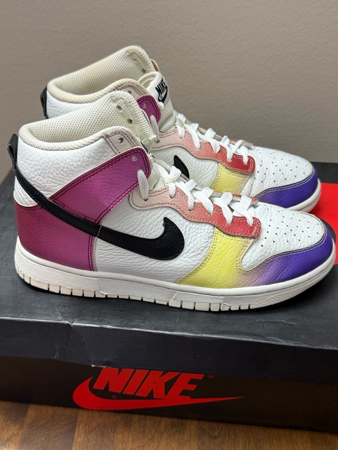 Nike Dunk High Multi-Color Gradient 4