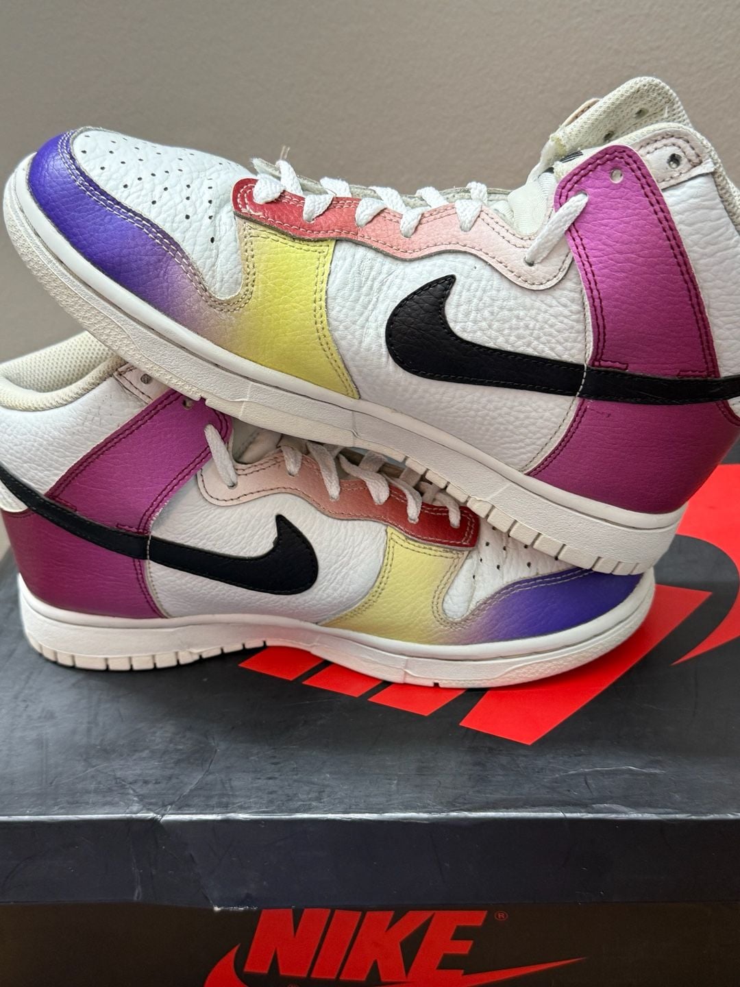 Nike Dunk High Multi-Color Gradient 7