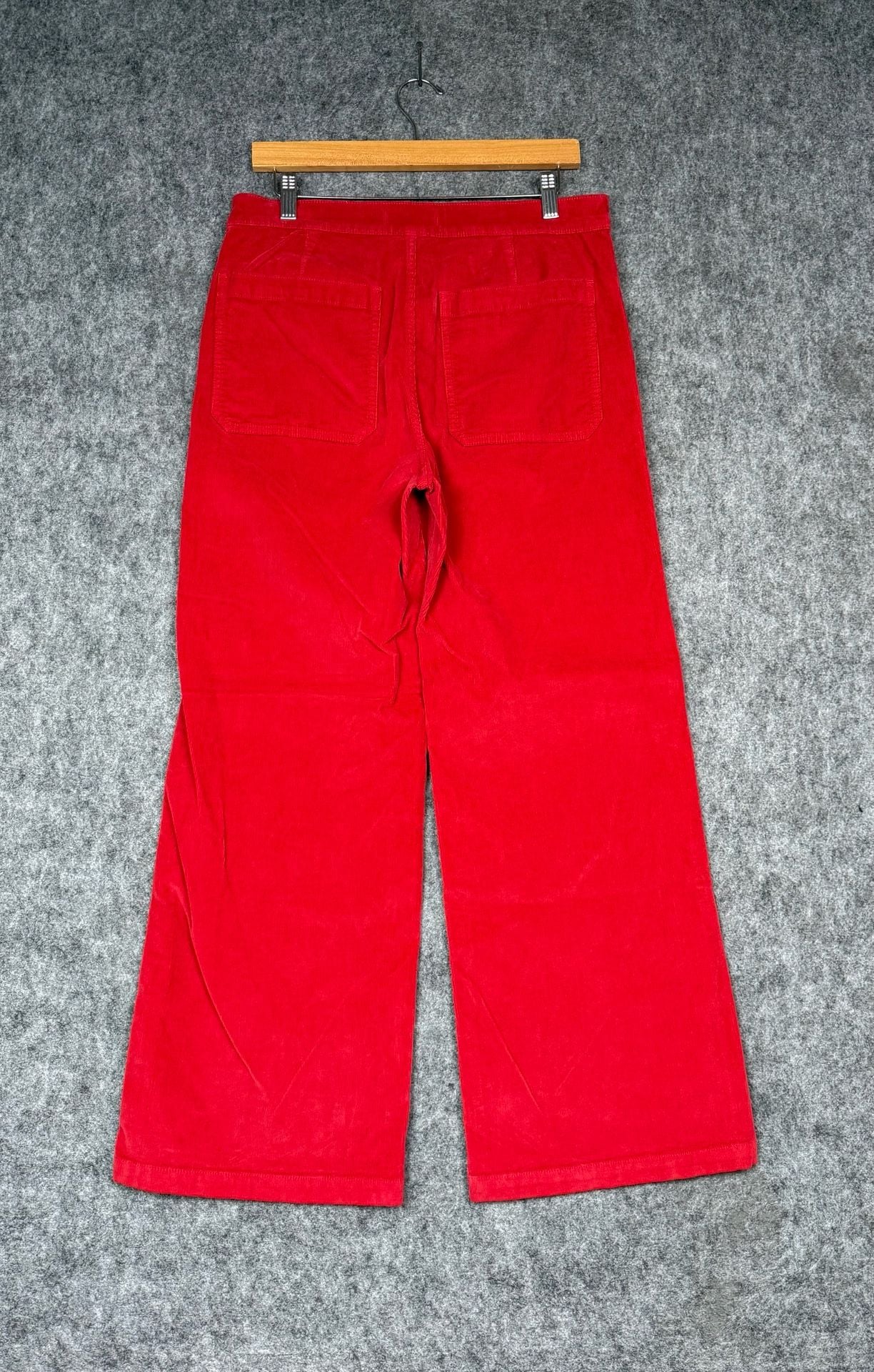 Madewell Wide-Leg Corduroy Pants Red Size 30 11
