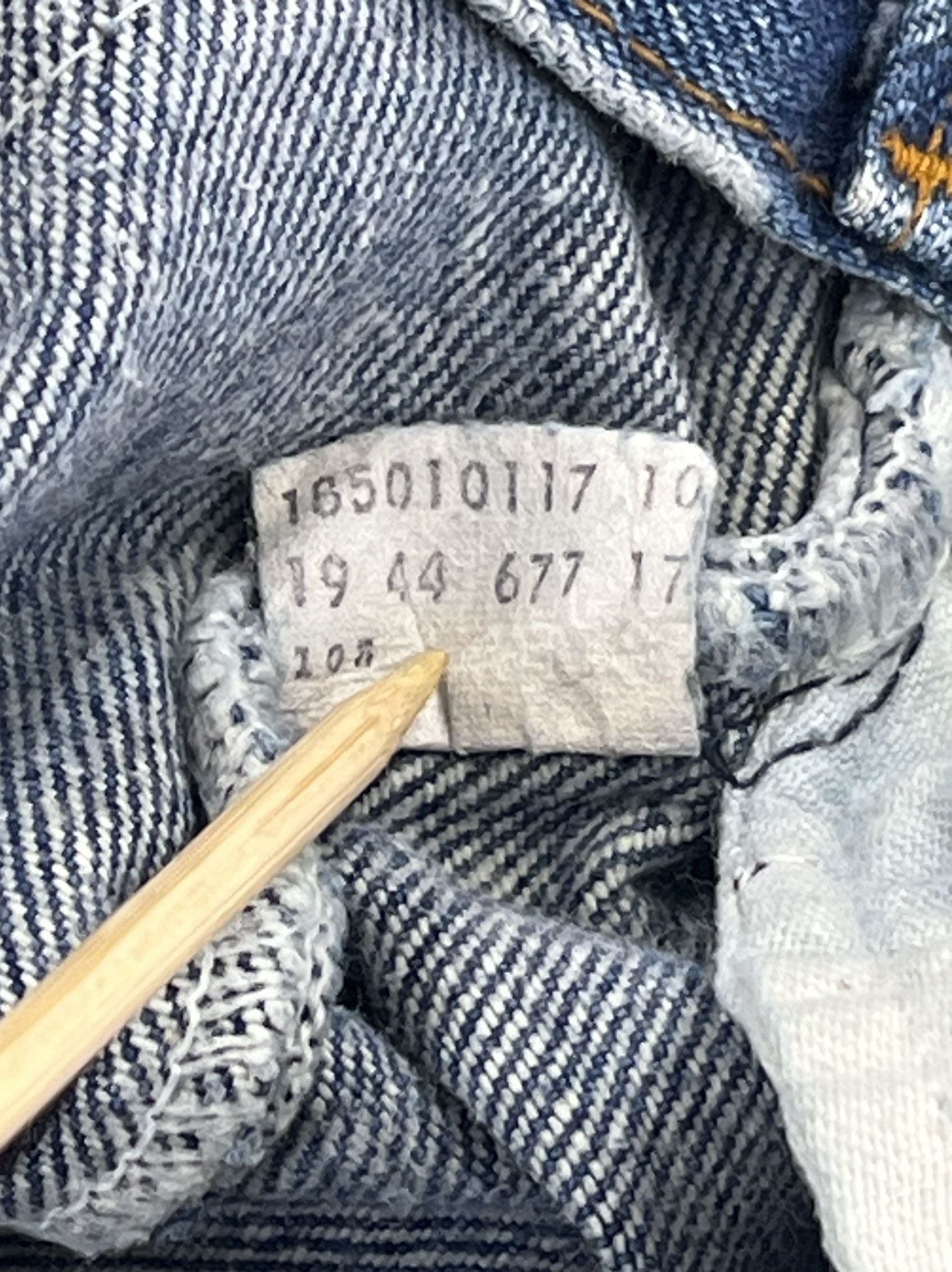 Rare 1977 Levi’s Women’s 501 Jeans Little Man Wide Bolt W26 L31 6