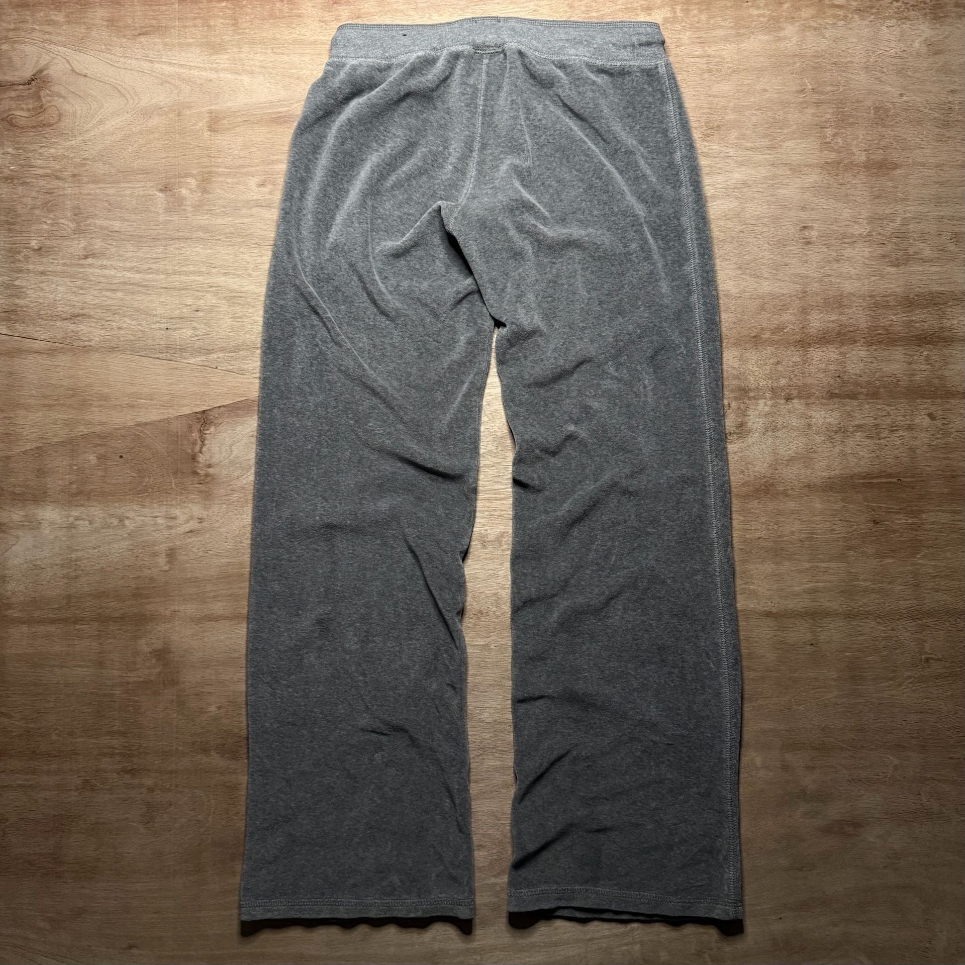 Aeropostale Aero Est. 87 Gray Velour Lounge Sweatpants XS Y2K Style 5