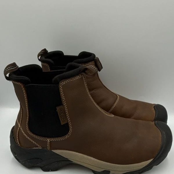 Keen Dry Bellows Flex Brown Leather Work Boots
Size 9.5
#872