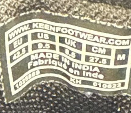 Keen Dry Bellows Flex Brown Leather Work Boots
Size 9.5
#872 3